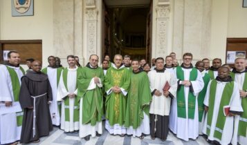 Inaugurazione facciata restaurata della basilica Sant’Antonio al Laterano