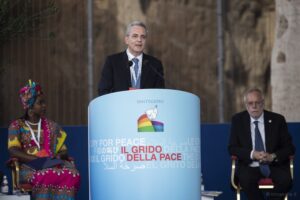 Iweze Adaeze Esther, Marco Impagliazzo, Andrea Riccardi, 25 ottobre 2022