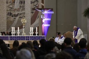 24 ore per il signore, santa maria delle grazie al trionfale, papa francesco, 17 marzo 2023
