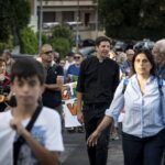 manifestazione per salvare il parco di centocelle, don stefano cascio, 9 luglio 2023