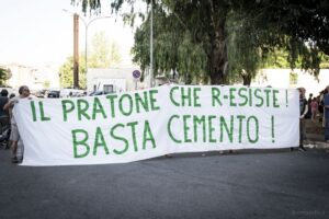 manifestazione per salvare il parco di centocelle, 9 luglio 2023