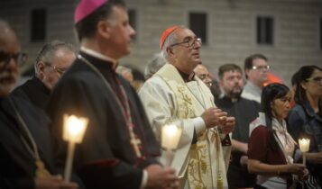rosario per la pace, santa maria maggiore, angelo de donatis, 15 ottobre 2023