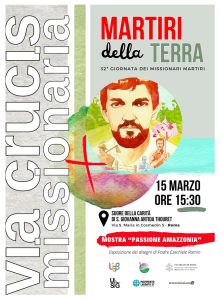 locandina via crucis del 15 marzo 2024