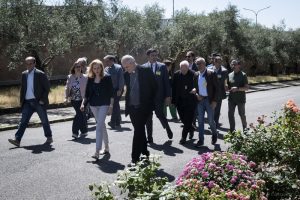 zuppi a rebibbia femminile, consegna ventilatori cei, 12 giugno 2024