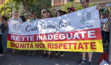 manifestazione lavoro sociale, cooperative