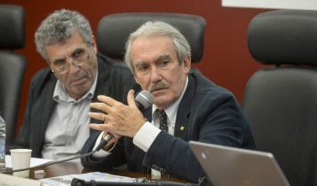 Meron Rapoport, Fabrizio Battistelli, convegno intelligenza artificiale, guerra, sapienza, 11 ottobre 2024