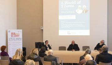 presentazione documentario "A World of 3 Zeros", vicariato, 15 novembre 2024