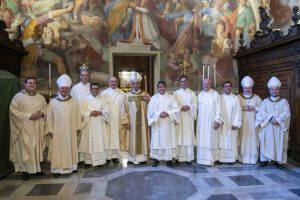 ordinazioni diaconi permanente, san giovanni in laterano, baldo reina, 23 novembre 2024