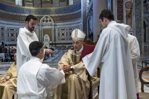 ordinazioni diaconi permanente, san giovanni in laterano, baldo reina, 23 novembre 2024