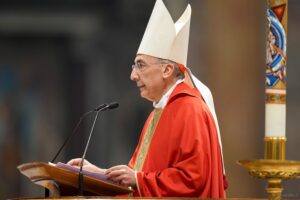 novendiali per papa francesco, baldo reina, 28 aprile 2025