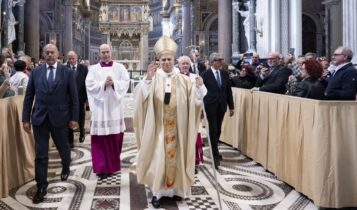 Papa Leone XIV, festa della dedicazione della basilica lateranense, 9 novembre 2025