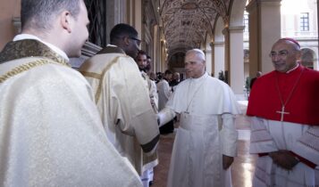 Papa Leone XIV, festa della dedicazione della basilica lateranense, 9 novembre 2025