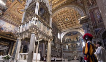 Papa Leone XIV, festa della dedicazione della basilica lateranense, 9 novembre 2025