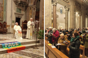 santa croce in gerusalemme, preghiera per la pace, 26 gennaio 2026