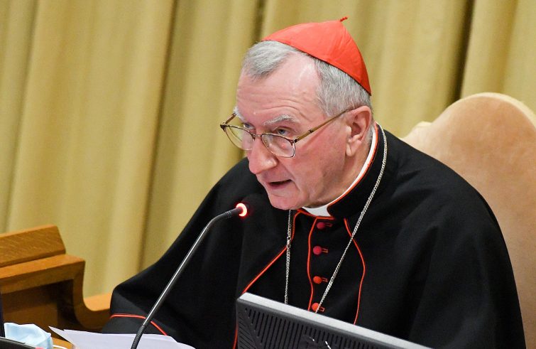 Il segretario di stato vaticano, cardinale Pietro Parolin