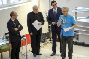 mensa caritas, il pasto dell'incontro, 19 giugno 2018