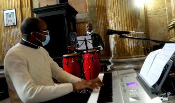 Messa della comunità congolese per Attanasio, Chiesa della Natività di NSGC degli Agonizzanti, 28 febbraio 2021