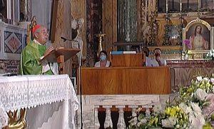 De Donatis, San Francesco a Ripa, messa 21 giugno 2020