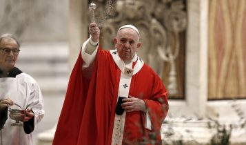domenica delle palme, papa francesco, san pietro, 5 aprile 2020