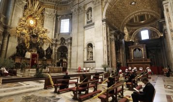 domenica delle palme, papa francesco, san pietro, 5 aprile 2020