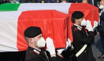 Funerali di Luca Attanasio e Vittorio Iacovacci, 25 febbraio 2021