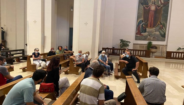 Garbatella, l'impegno della parrocchia San Francesco Saverio, 2021