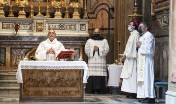 Messa a San Giuseppe dei Falegnami, De Donatis, Criscuolo, Gervasi, 19 marzo 2021
