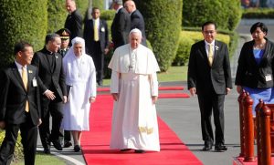 Papa Francesco alla Governmental House di Bangkok, 21 novembre 2019