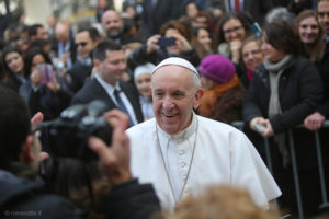Papa visita università Roma Tre