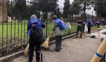 Retake Roma, Colle Oppio, decoro urbano, 3 febbraio 2021