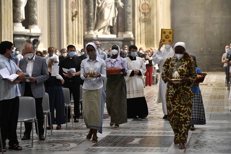 Vespri a San Giovanni in Laterano, consegna orientamento pastorali, De Donatis, 24 giugno 2021
